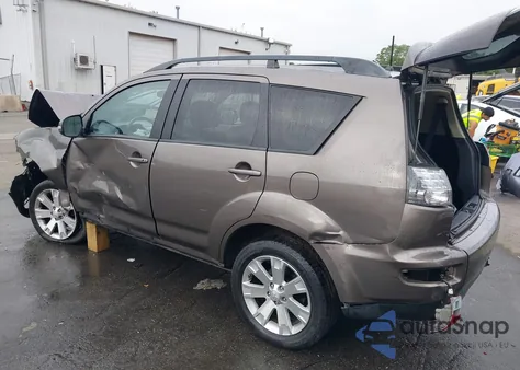2013 Mitsubishi Outlander Se из США, поврежденный, VIN JA4JT3AW1DU015986